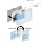 Azar Displays Black Acrylic Block with Metal Back Plate 4.5 in. X 3 in., 2PK 104663-BLK-2PK - alternate 4
